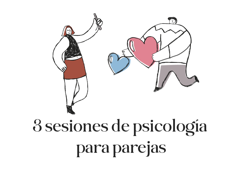 3 sesiones terapia psicológica parejas