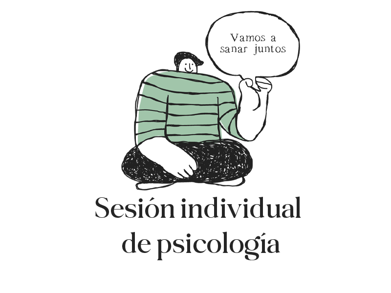 Sesión terapia psicológica